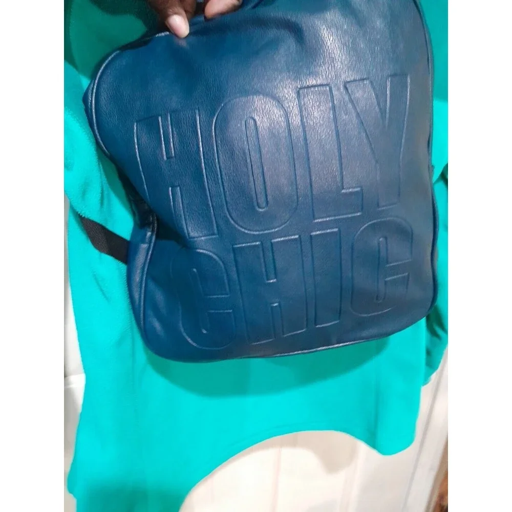 Olivia Miller Leather Mini Backpack 